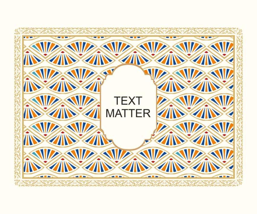 CDR Background vector design pattern gold blue