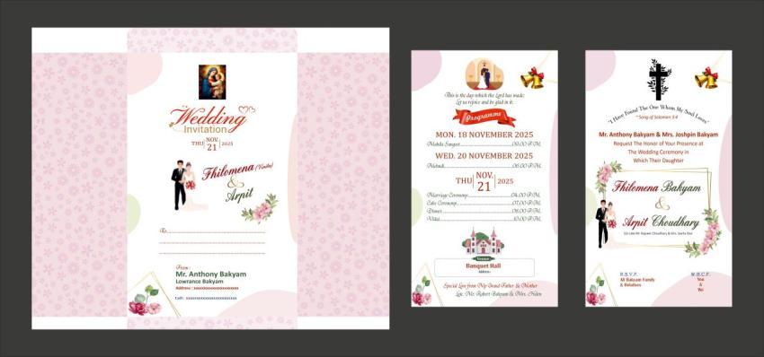 Arpit Marriage Card