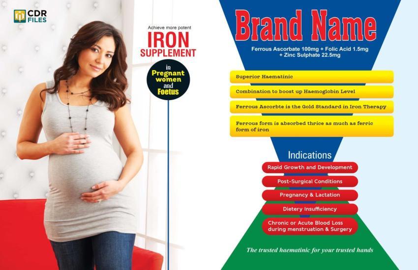 Ferrous Ascorbate 100mg   Folic Acid 1 5mg