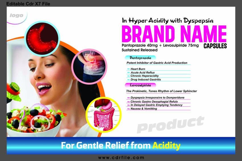 Pantoprazole 40mg + Levosulpiride 75mg Sustained Released