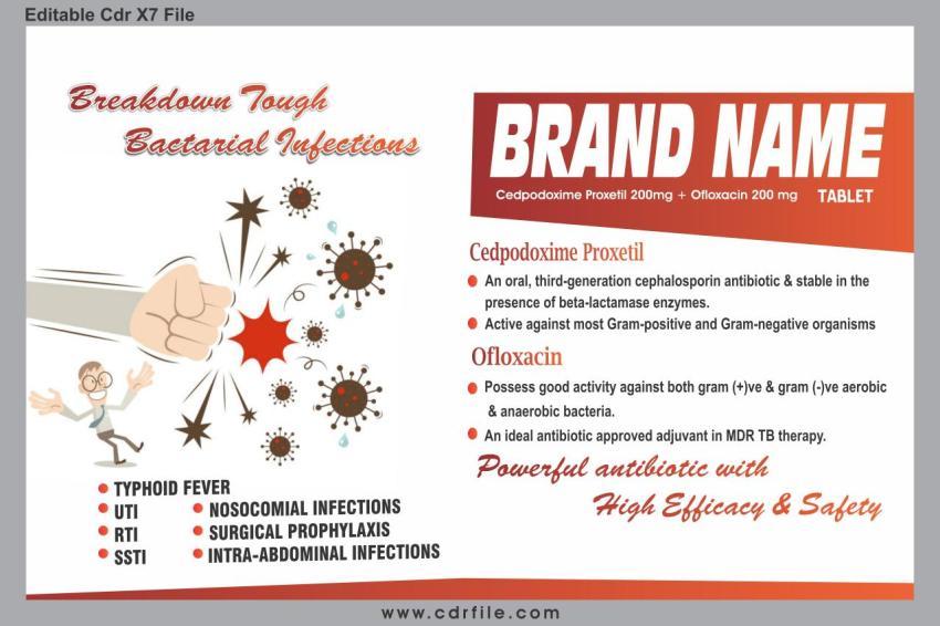 Cedpodoxime Proxetil 200mg   Ofloxacin 200 mg