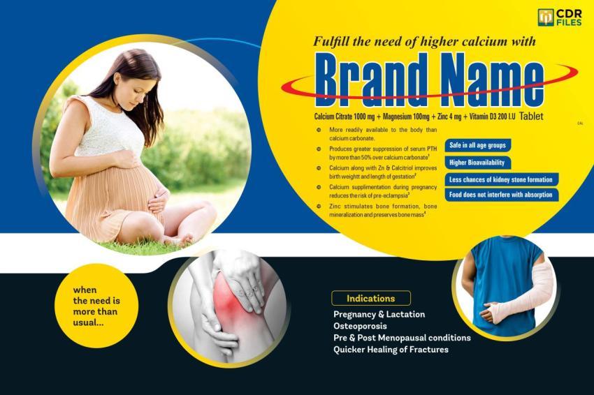 Calcium Citrate 1000 mg   Magnesium 100mg   Zinc 4 mg   Vitamin D3 200 I U Tablet