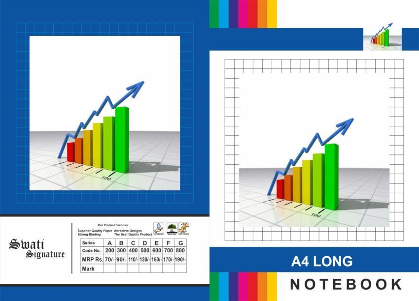 A4 Long Notebook Design No 1
