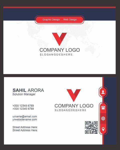 Visiting Card For Designer